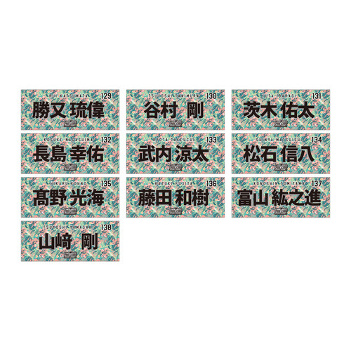 全選手展開選手フェイスタオル 2026春季キャンプデザイン 詳細画像 1カラー 12