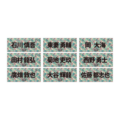 全選手展開選手フェイスタオル 2026春季キャンプデザイン 詳細画像 1カラー 4