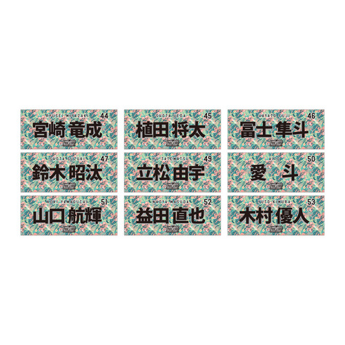全選手展開選手フェイスタオル 2026春季キャンプデザイン 詳細画像 1カラー 6