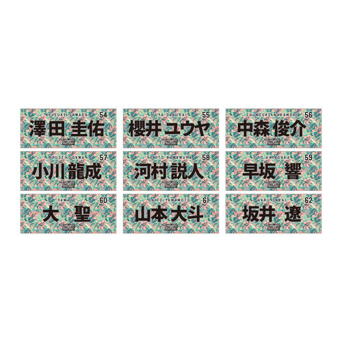 全選手展開選手フェイスタオル 2026春季キャンプデザイン 詳細画像 1カラー 7
