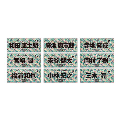 全選手展開選手フェイスタオル 2026春季キャンプデザイン 詳細画像 1カラー 8