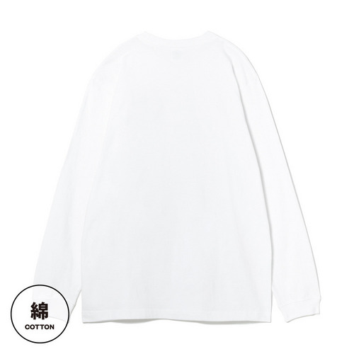 2026選手トレーニングロゴ ロングTシャツ ホワイト 詳細画像 1カラー 2