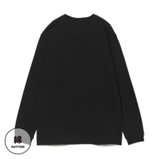 2026選手トレーニングロゴ ロングTシャツ ブラック 詳細画像