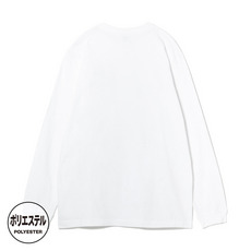 2026選手トレーニングロゴ ドライロングTシャツ ホワイト 詳細画像