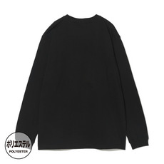 2026選手トレーニングロゴ ドライロングTシャツ ブラック 詳細画像