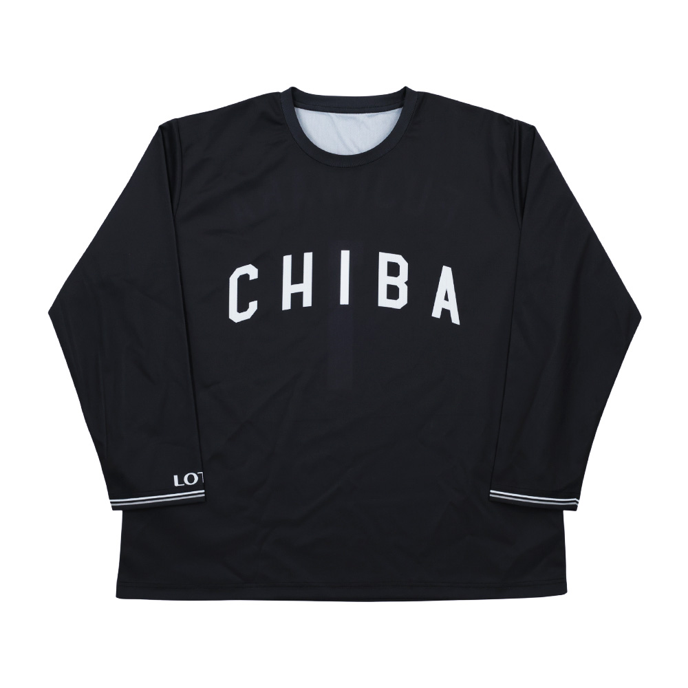 全選手展開 ネーム＆ナンバー長袖Tシャツ(ビジター)/マリーンズ