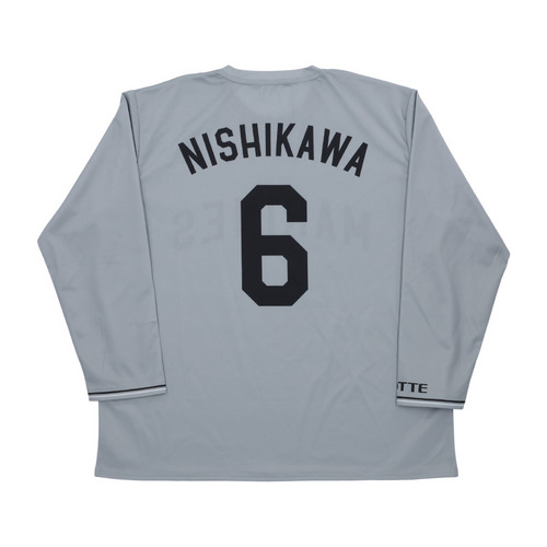 全選手展開 ネーム＆ナンバー長袖Tシャツ(ALT) 詳細画像 1カラー 2