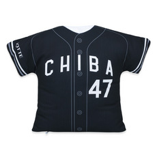 全選手展開 ユニホーム型クッション(ビジター)