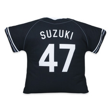 全選手展開 ユニホーム型クッション(ビジター) 詳細画像