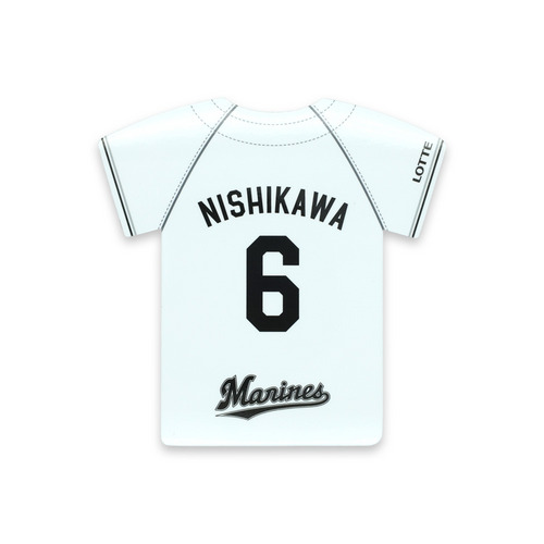 全選手展開 ユニホーム型カーマグネット(ファーム) 詳細画像 1カラー 1