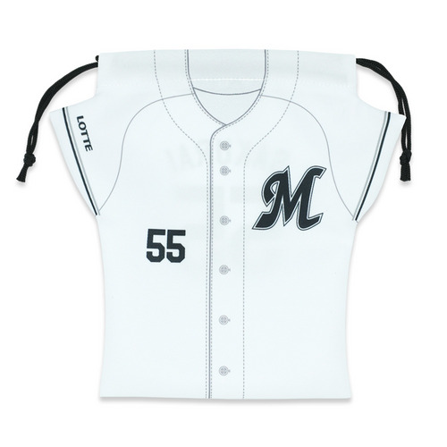 全選手展開 ユニホーム型巾着(ファーム)/マリーンズオンラインストア