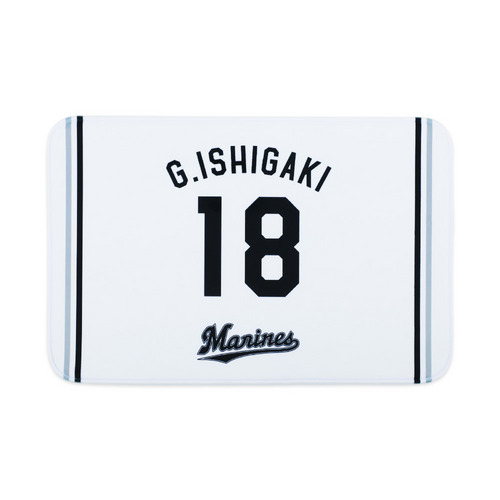 全選手展開 バスマット(ファーム)/マリーンズオンラインストア