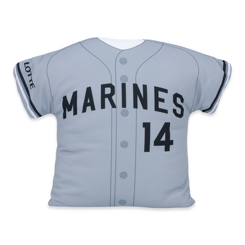 全選手展開 ユニホーム型クッション(ALT)/マリーンズオンラインストア