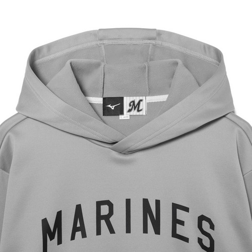 ミズノレプリカ スウェットパーカー 詳細画像 グレー 3