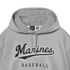 ミズノレプリカ 半袖スウェットパーカー 詳細画像