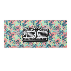 2026春季キャンプフェイスタオル トロピカル