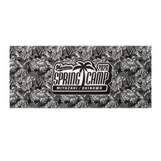 2026春季キャンプフェイスタオル ブラック