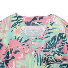 2026春季キャンプ 総柄ベースボールシャツ 詳細画像