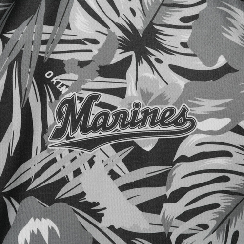 2026春季キャンプ 総柄ベースボールシャツ 詳細画像 ブラック 11