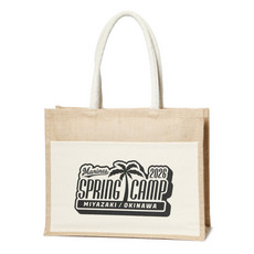 2026春季キャンプ ジュートキャンバスポケットトート