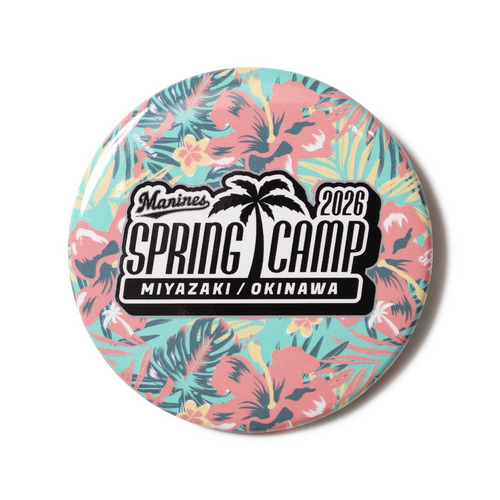 2026春季キャンプ 缶バッジ　トロピカル 詳細画像 1カラー 1