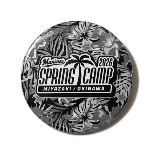 2026春季キャンプ 缶バッジ　ブラック 詳細画像 1カラー 1