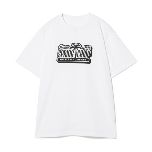 2026春季キャンプ ドライロゴTシャツ 詳細画像 ホワイト 7