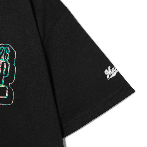 2026春季キャンプ ドライロゴパターンTシャツ 詳細画像 ホワイト 4