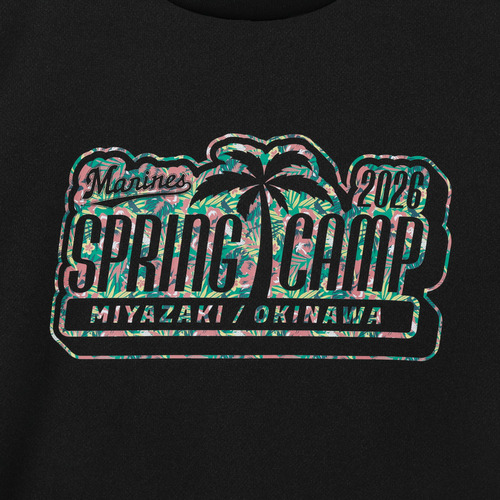 2026春季キャンプ ドライロゴパターンTシャツ 詳細画像 ホワイト 6
