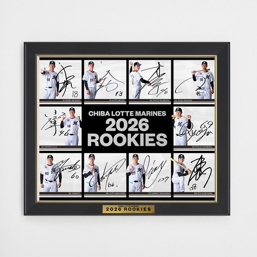 2026全ルーキー直筆サイン入りフォトパネル 詳細画像 1カラー 1