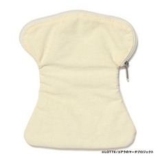 チャンスくん さがら刺繍ポーチ(ビスケット) 詳細画像