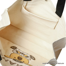 チャンスくん さがら刺繍トートバッグ 詳細画像