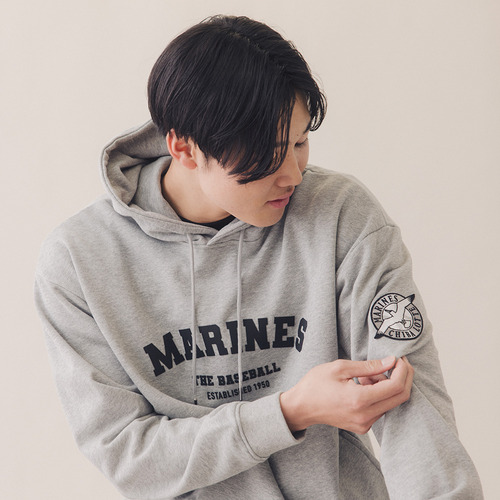 プルオーバースウェットパーカー 詳細画像 グレー 2