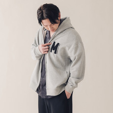 フルジップスウェットパーカー 詳細画像