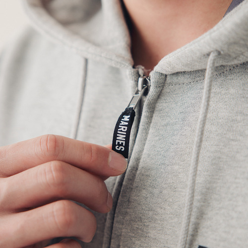 フルジップスウェットパーカー 詳細画像 グレー 3