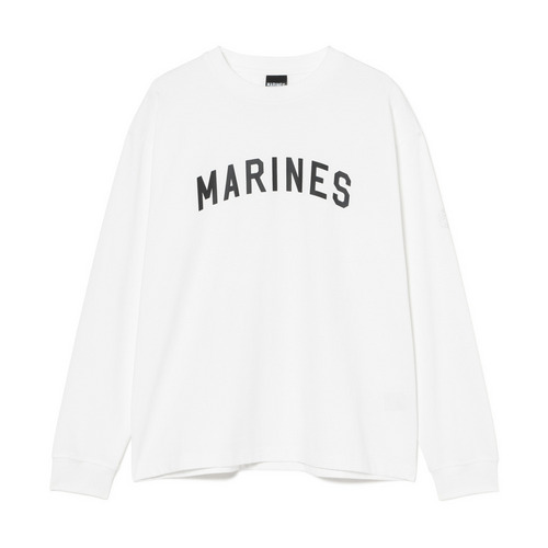 ACTIVE プリントロングスリーブTシャツ 詳細画像 ホワイト 3