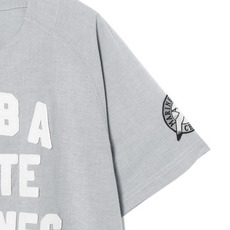 ベースボールシャツ/ロゴアップリケ 詳細画像