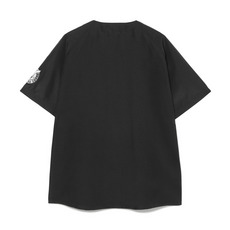 ベースボールシャツ/ロゴアップリケ 詳細画像