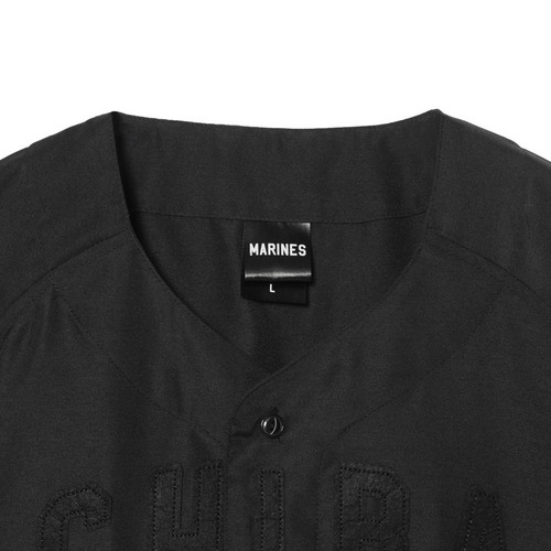 ベースボールシャツ/ロゴアップリケ 詳細画像 グレー 10