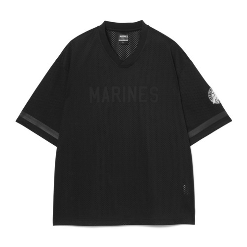 メッシュフットボールシャツ/MARINESロゴ 詳細画像 グレー 10