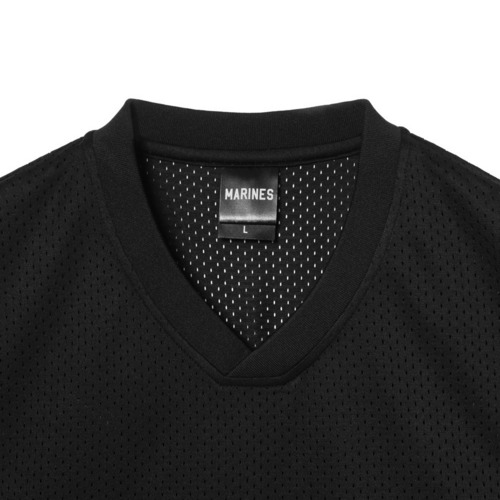 メッシュフットボールシャツ/MARINESロゴ 詳細画像 グレー 12