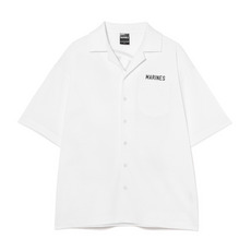 オープンカラーシャツ/背面シンボルロゴ 詳細画像