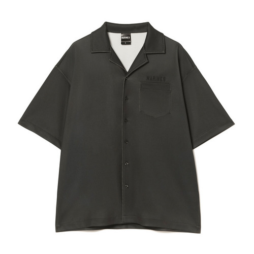 オープンカラーシャツ/背面シンボルロゴ 詳細画像 ホワイト 3