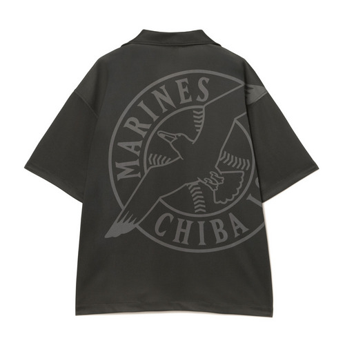 オープンカラーシャツ/背面シンボルロゴ 詳細画像 ホワイト 4