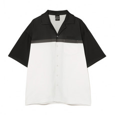 オープンカラーシャツ/バイカラー 詳細画像