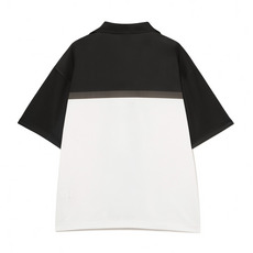 オープンカラーシャツ/バイカラー 詳細画像