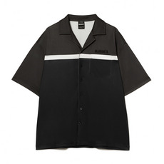 オープンカラーシャツ/バイカラー 詳細画像