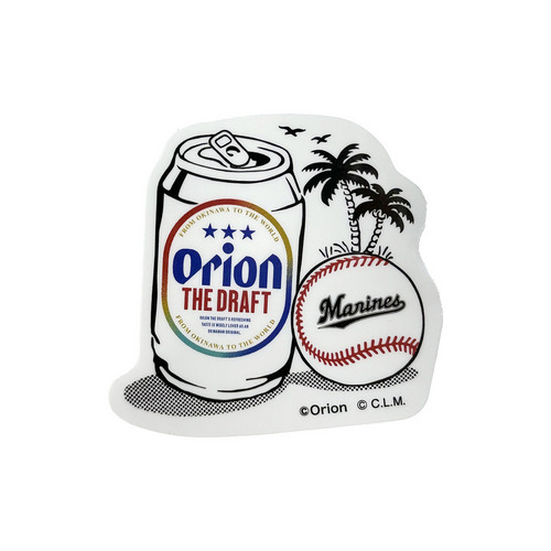 オリオンビールコラボ　ダイカットステッカー 詳細画像 B 1