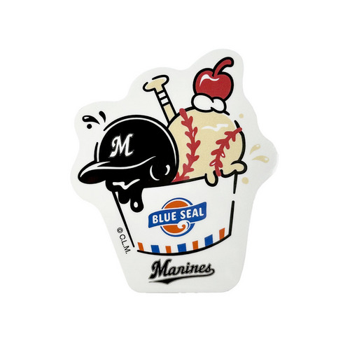 ブルーシールコラボ　ダイカットステッカー 詳細画像 1カラー 1