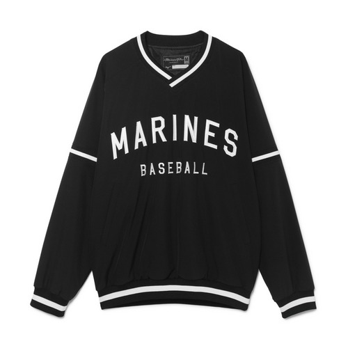 ミズノオーセンティック Vネックジャケット 詳細画像 ブラック 1